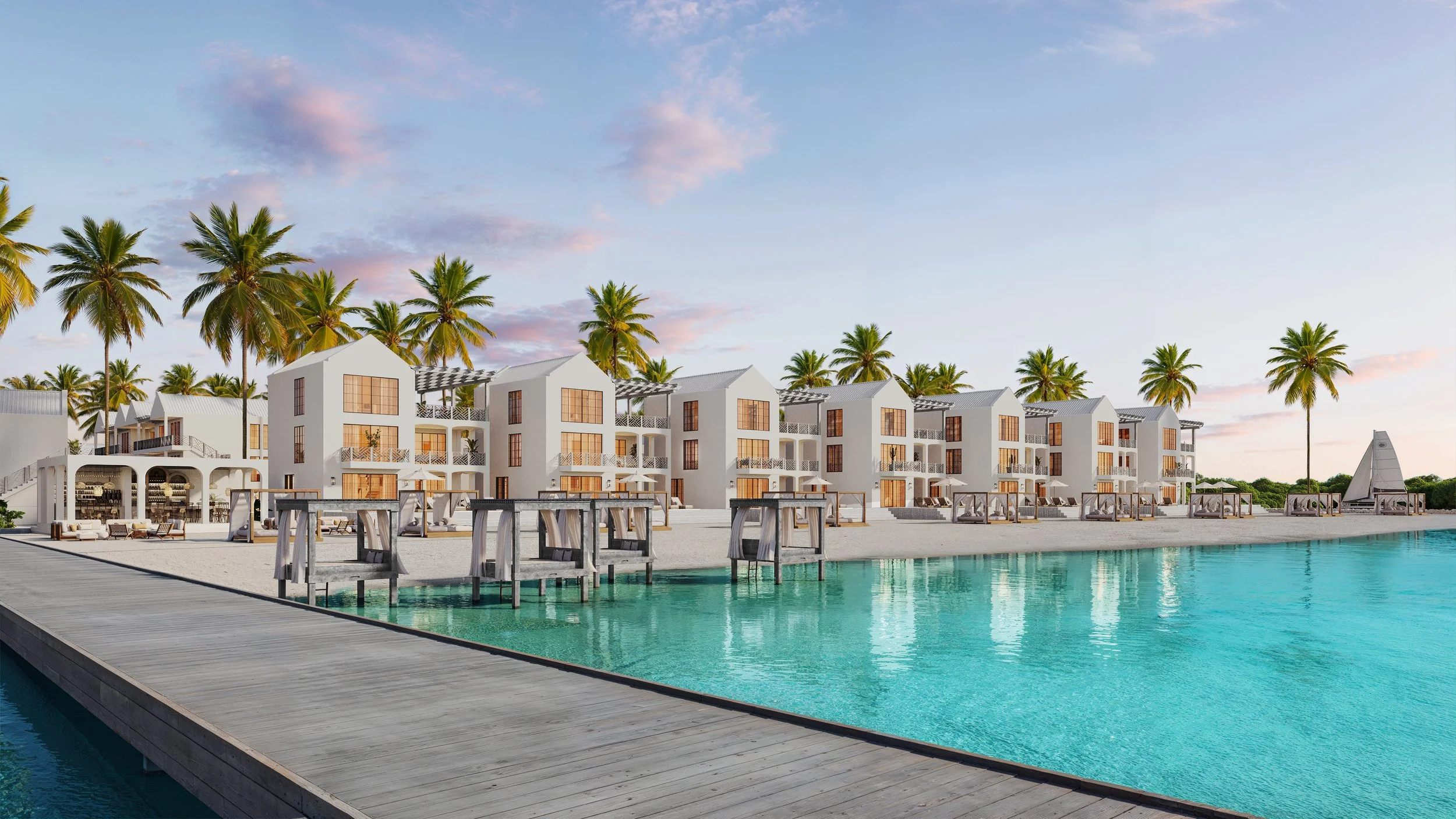 Contemporary resort design