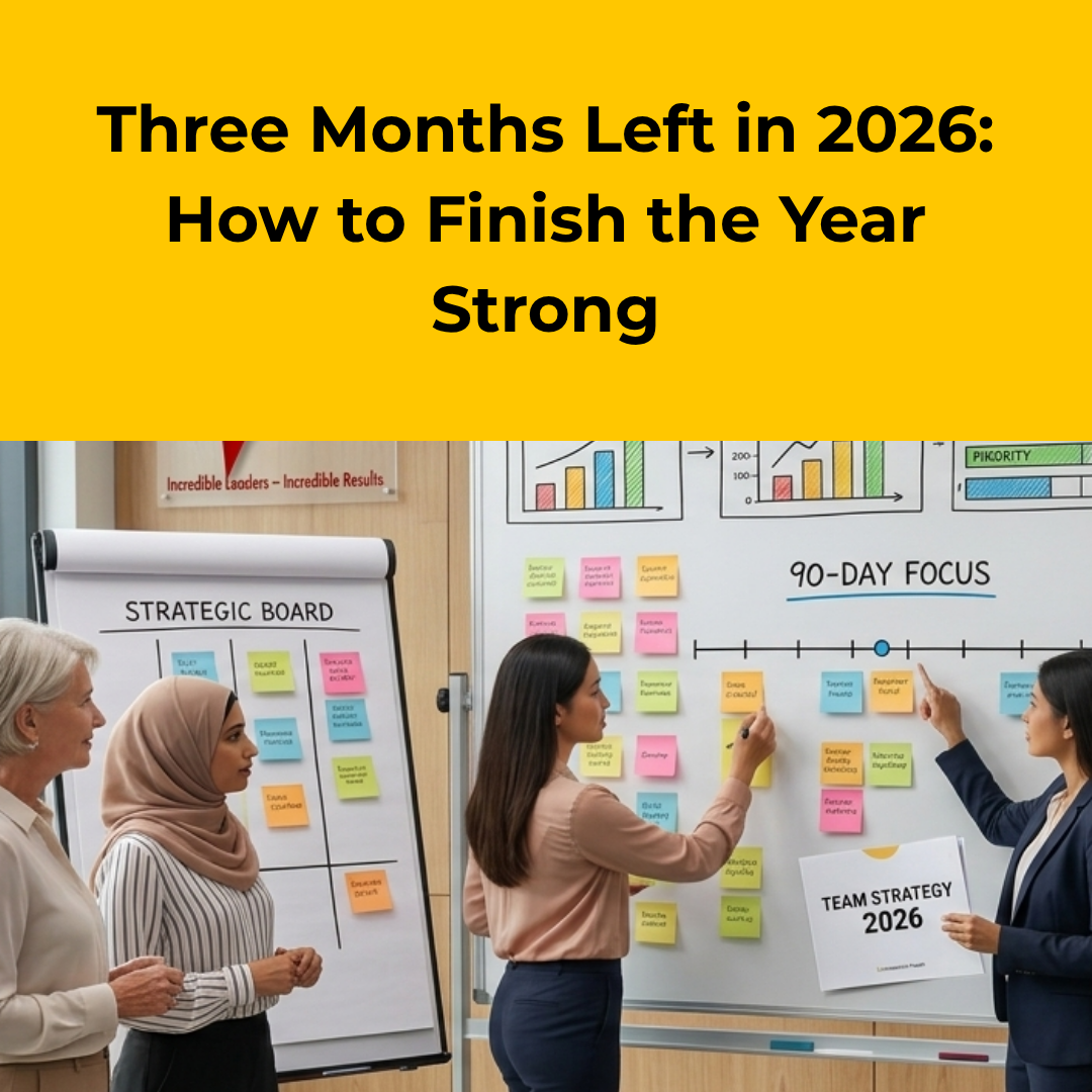 Three Months Left in 2026: How to Finish the Year Strong
