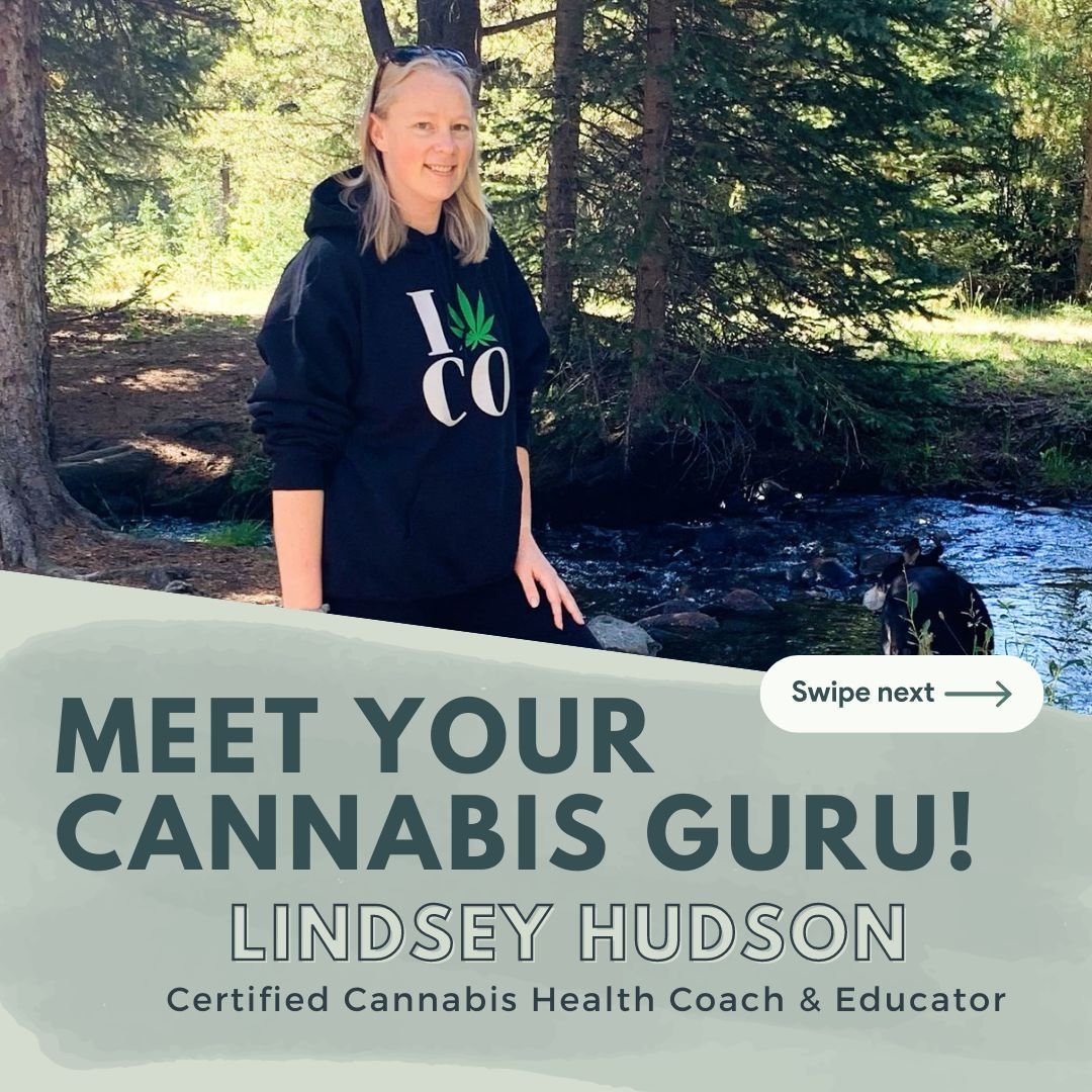 Meet Your C a n n a b i s Guru! 🌿✨

Swipe left to learn more about Lindsey Hudson, certified C a n n a b i s Coach and Educator. With years of experience and a heartfelt passion for changing lives through c a n n a b i s education, Lindsey is here t