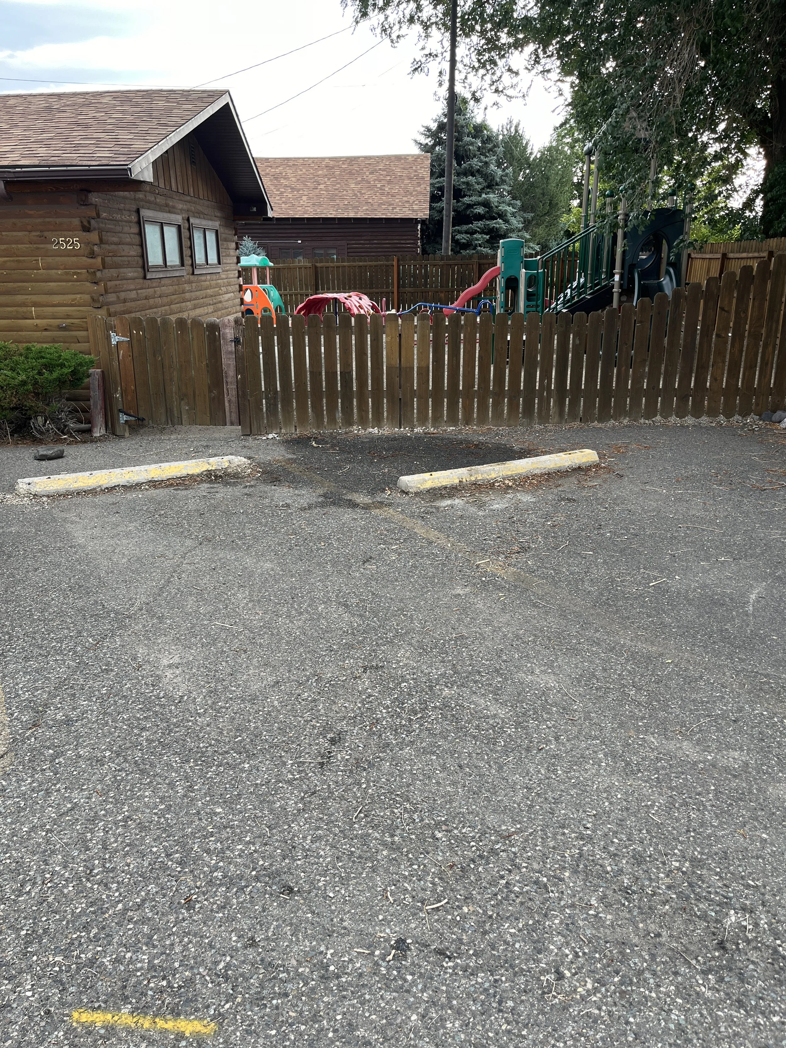 Construction debris pile all cleaned up in Cody, WY