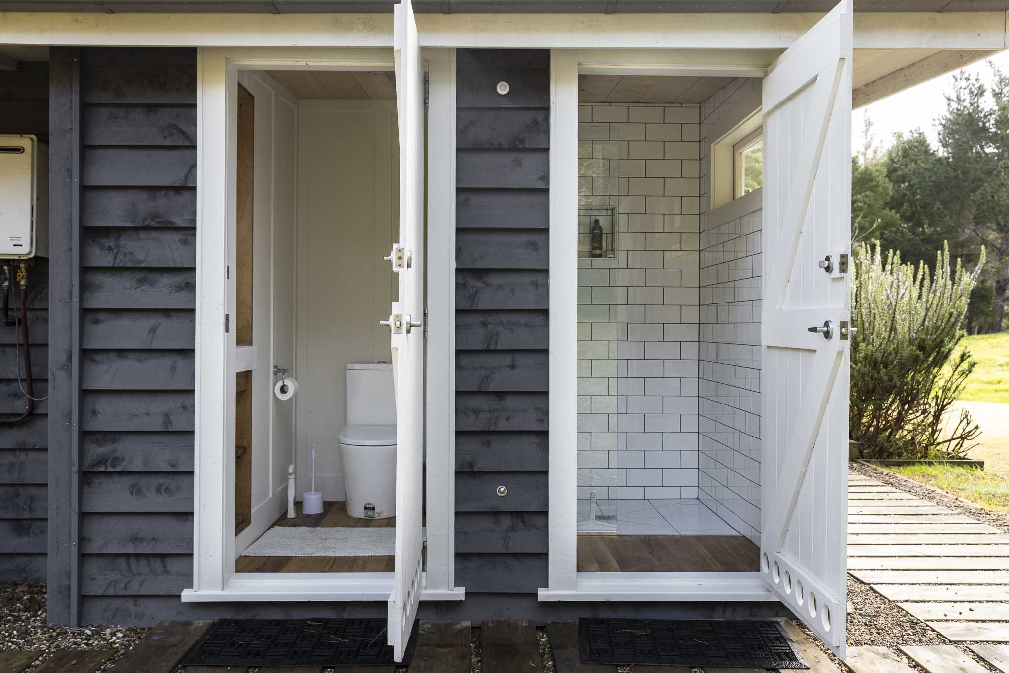 Outdoor Bathroom Design Matakana & Pakiri