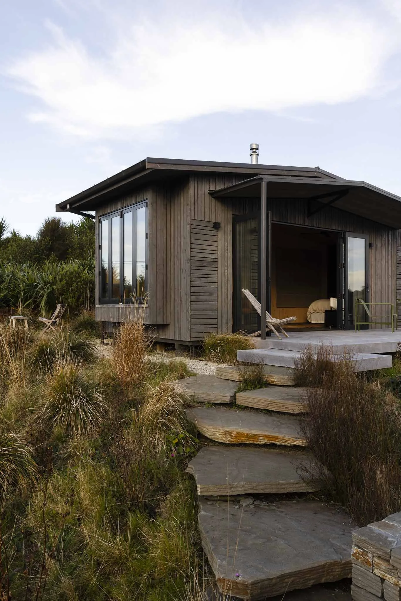 Landscape Design Stone Steps Matakana