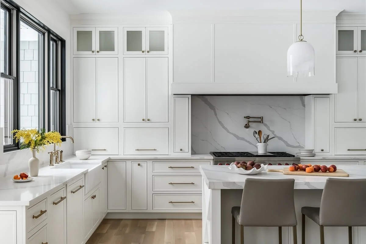 Snowstorm prep, but make it chic. 
A bright, welcoming kitchen ready for cozy cooking, good food, and a glass of wine while the snow falls outside. There&rsquo;s something special about a space that feels both beautiful and prepared for staying in.


