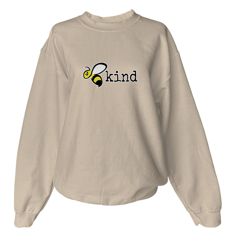 Bee Kind - Crewneck Sweatshirt Sand.png