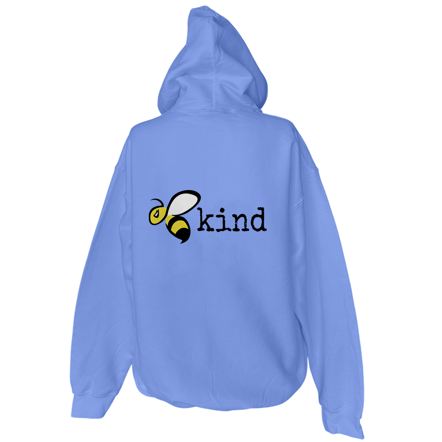 Bee Kind - Hoodie - Back Light Blue.png