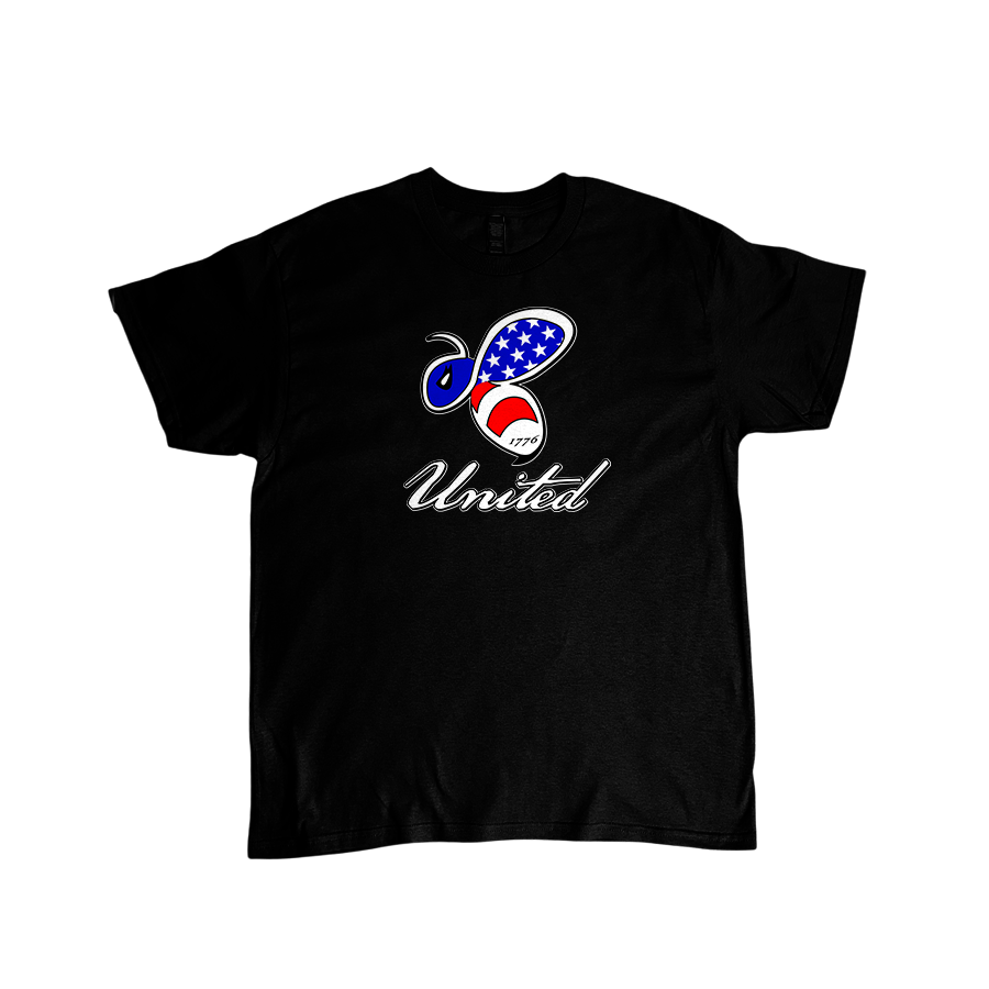 Bee United - Graphic T-Shirt Black.png