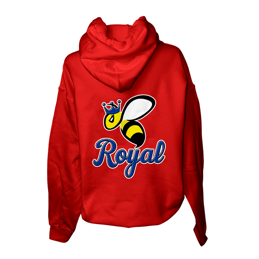Bee Royal - Hoodie - Back Red.png