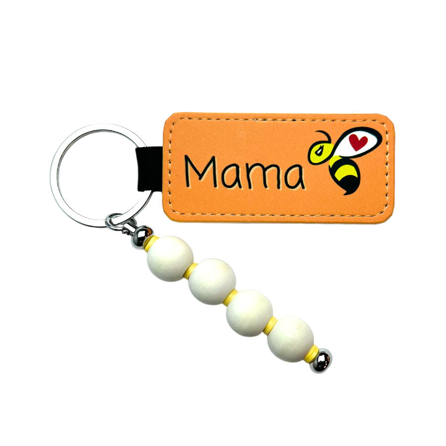 Keychains Mama Bee Orange.png