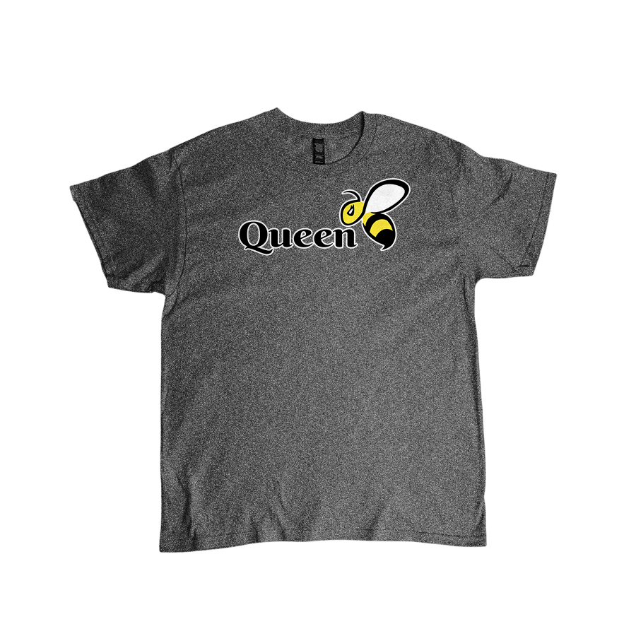 Queen Bee - Graphic T-Shirt Graphite.png