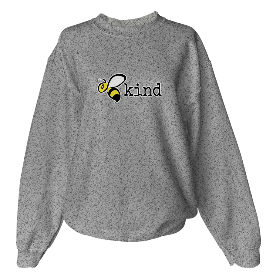 Bee Kind - Crewneck Sweatshirt Gray.png