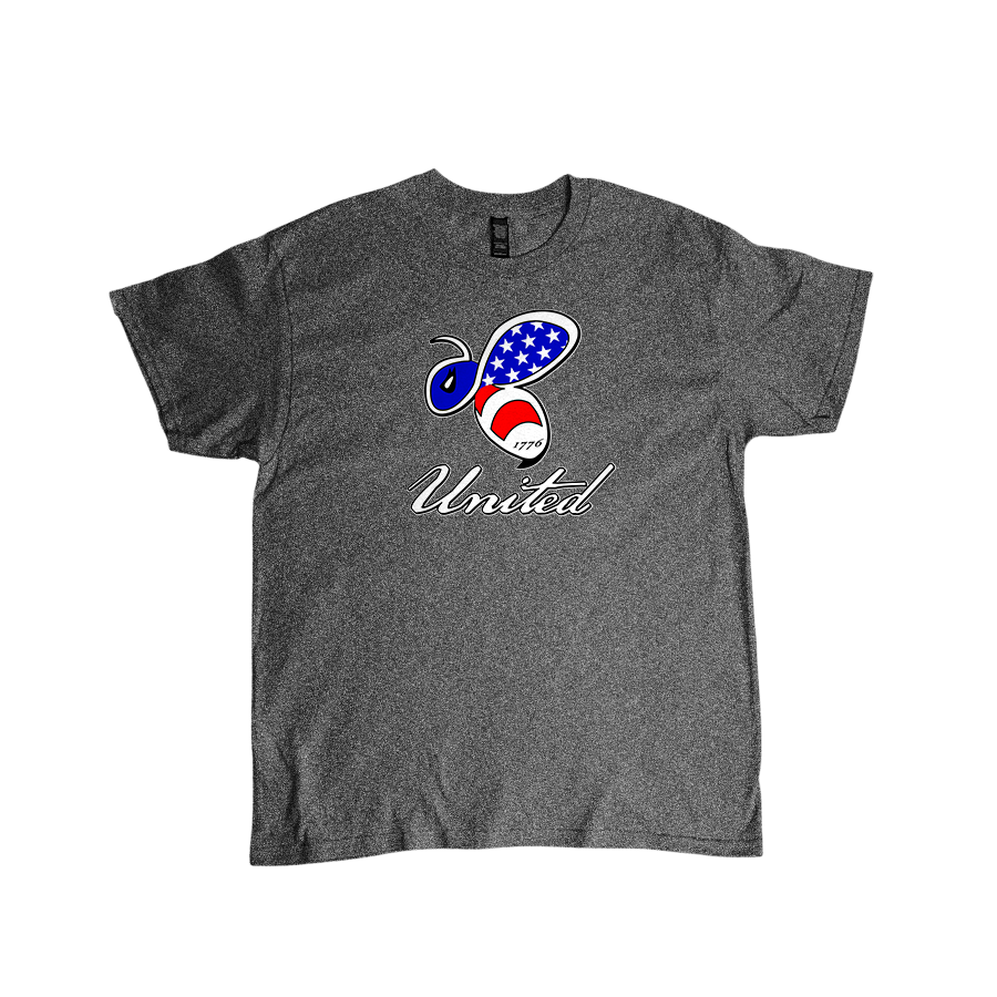 Bee United - Graphic T-Shirt Graphite.png