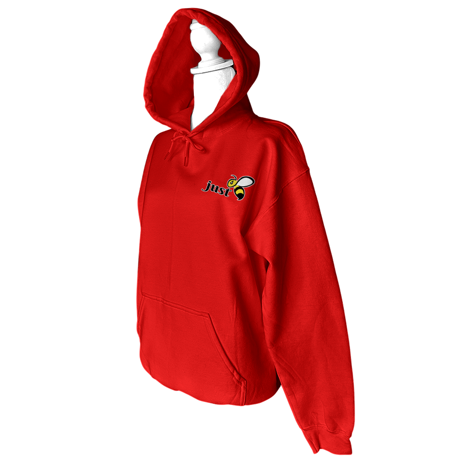 Just Bee - Hoodie - Front Red.png