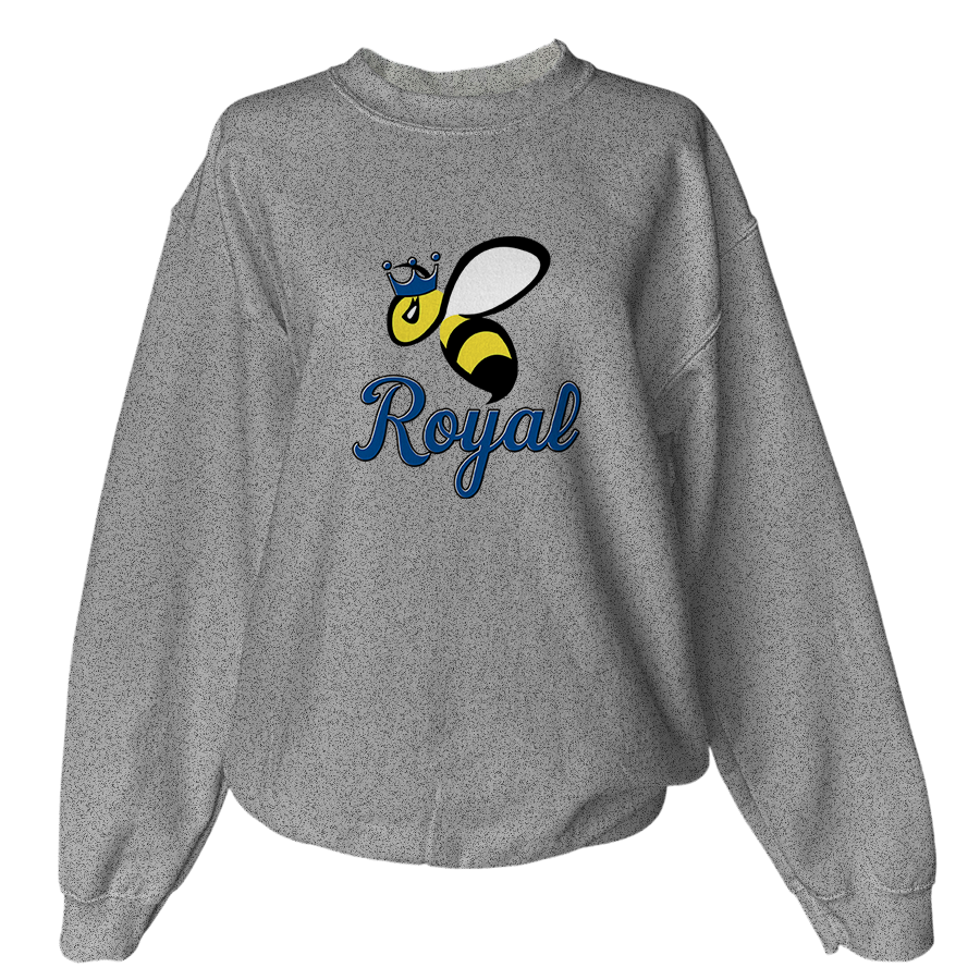 Bee Royal - Crewneck Sweatshirt Gray.png