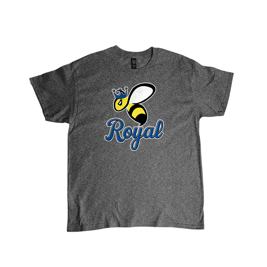 Bee Royal - Graphic T-Shirt Graphite.png