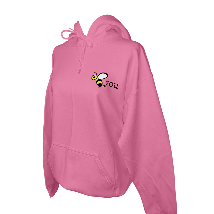 Bee You - Hoodie - Front Light Pink.png