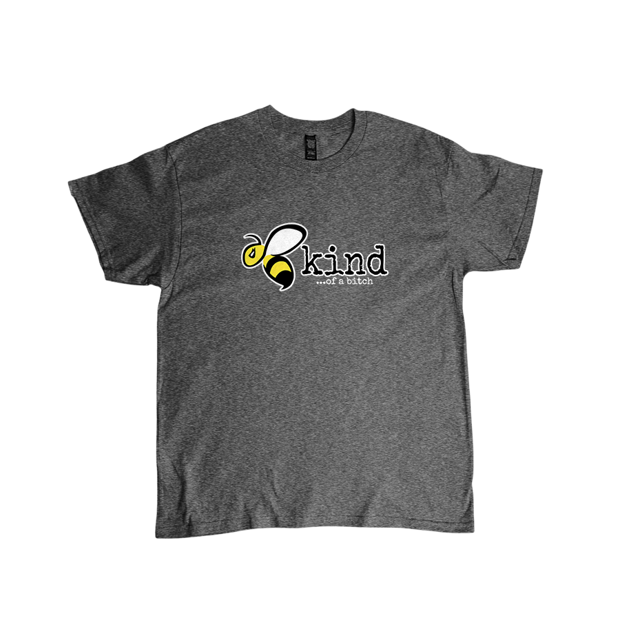 Bee_Kind_of_a_bitch_-_Graphic_T-Shirt_Graphite.png