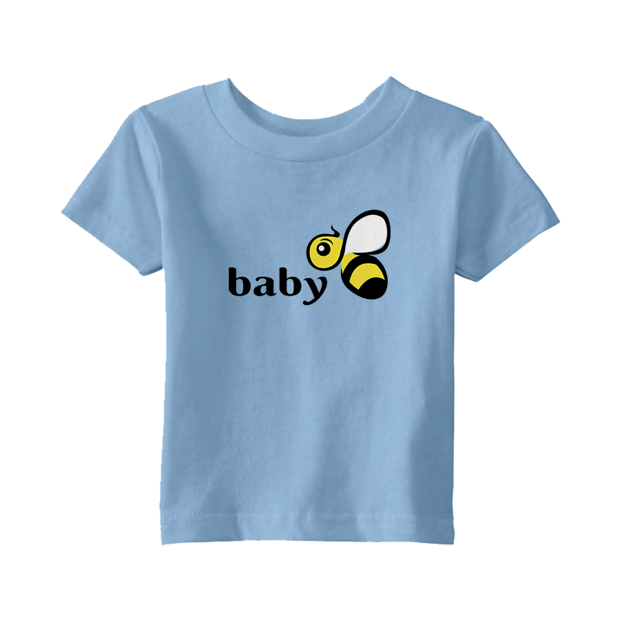Baby Bee - Childrens T-Shirt Blue.png