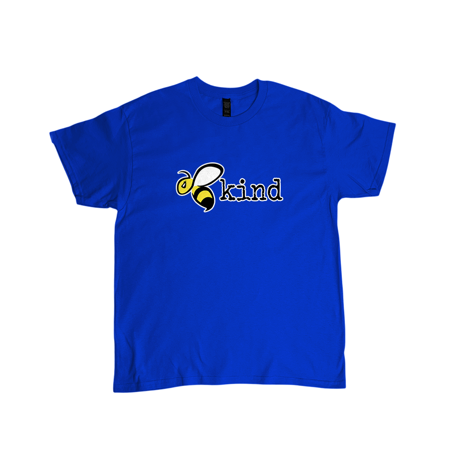 Bee Kind - Graphic T-Shirt Royal.png