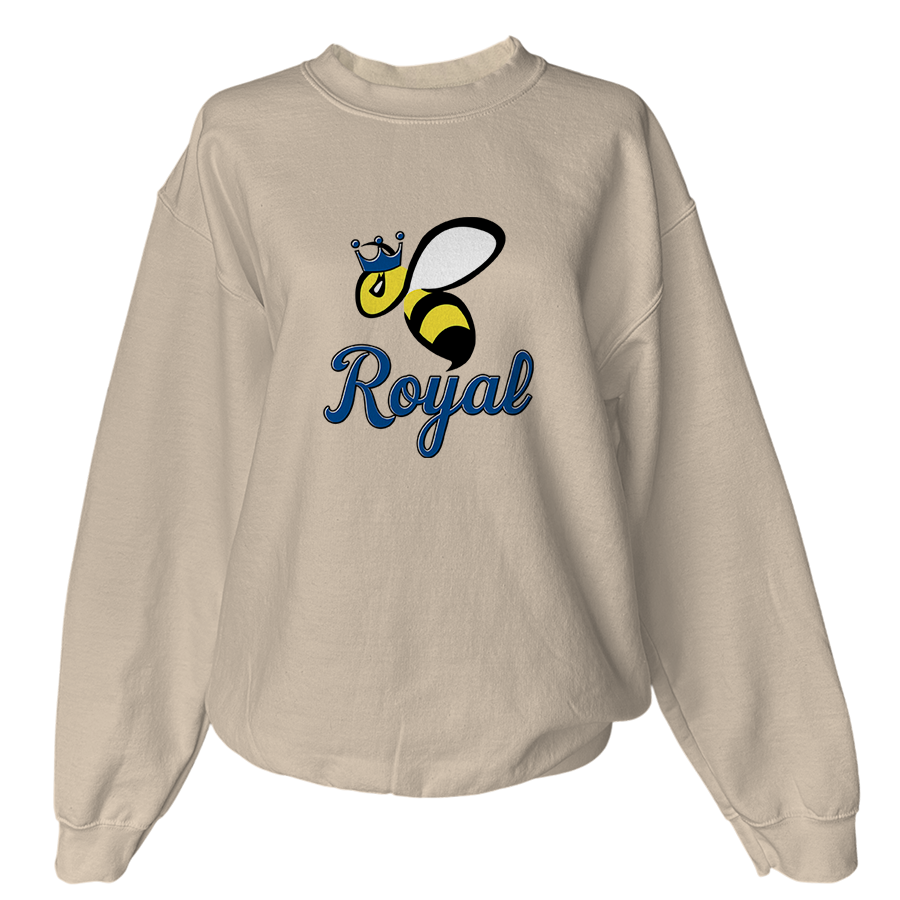 Bee Royal - Crewneck Sweatshirt Sand.png