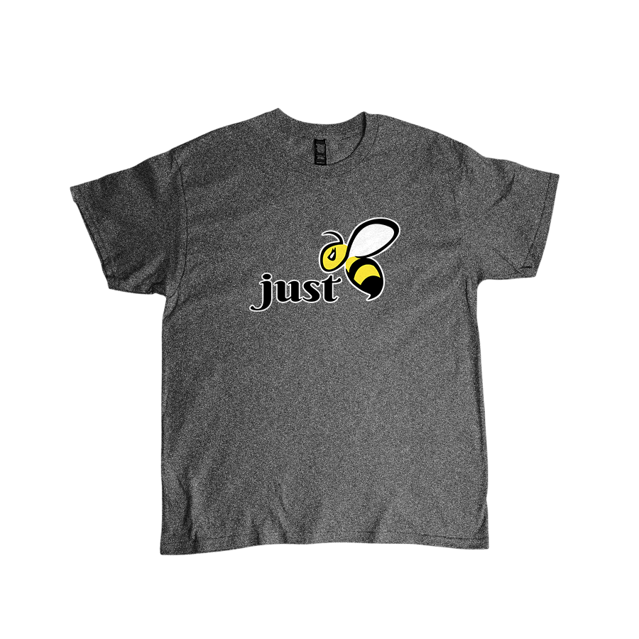 Just Bee - Graphic T-Shirt Graphite.png