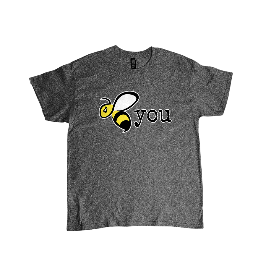Bee You - Graphic T-Shirt Graphite.png