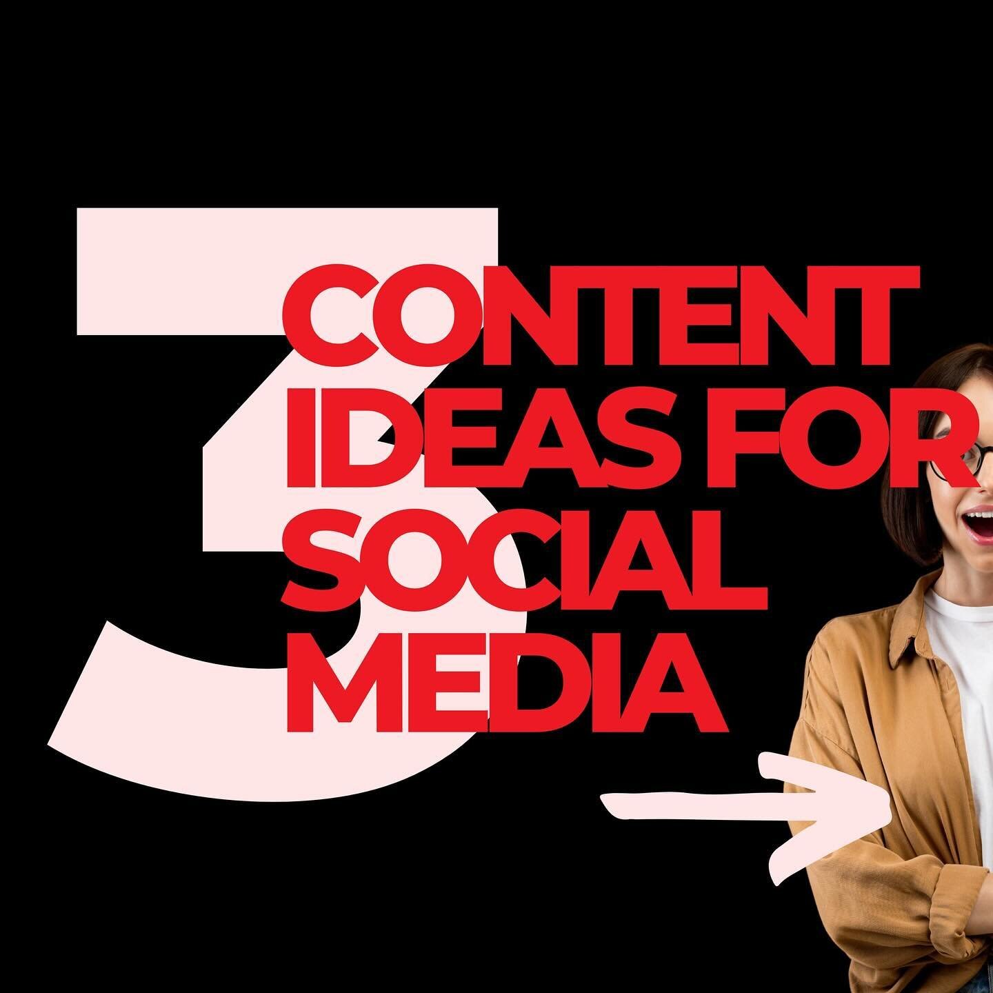 Struggling for content ideas for your brand on social media?

Here are three ideas to help you with engagement and to grow your social media presence.
-
-
-
-
-
-
#digitalgurulab #photography #foodie #instamarketing #instagrowth #content #contentidea