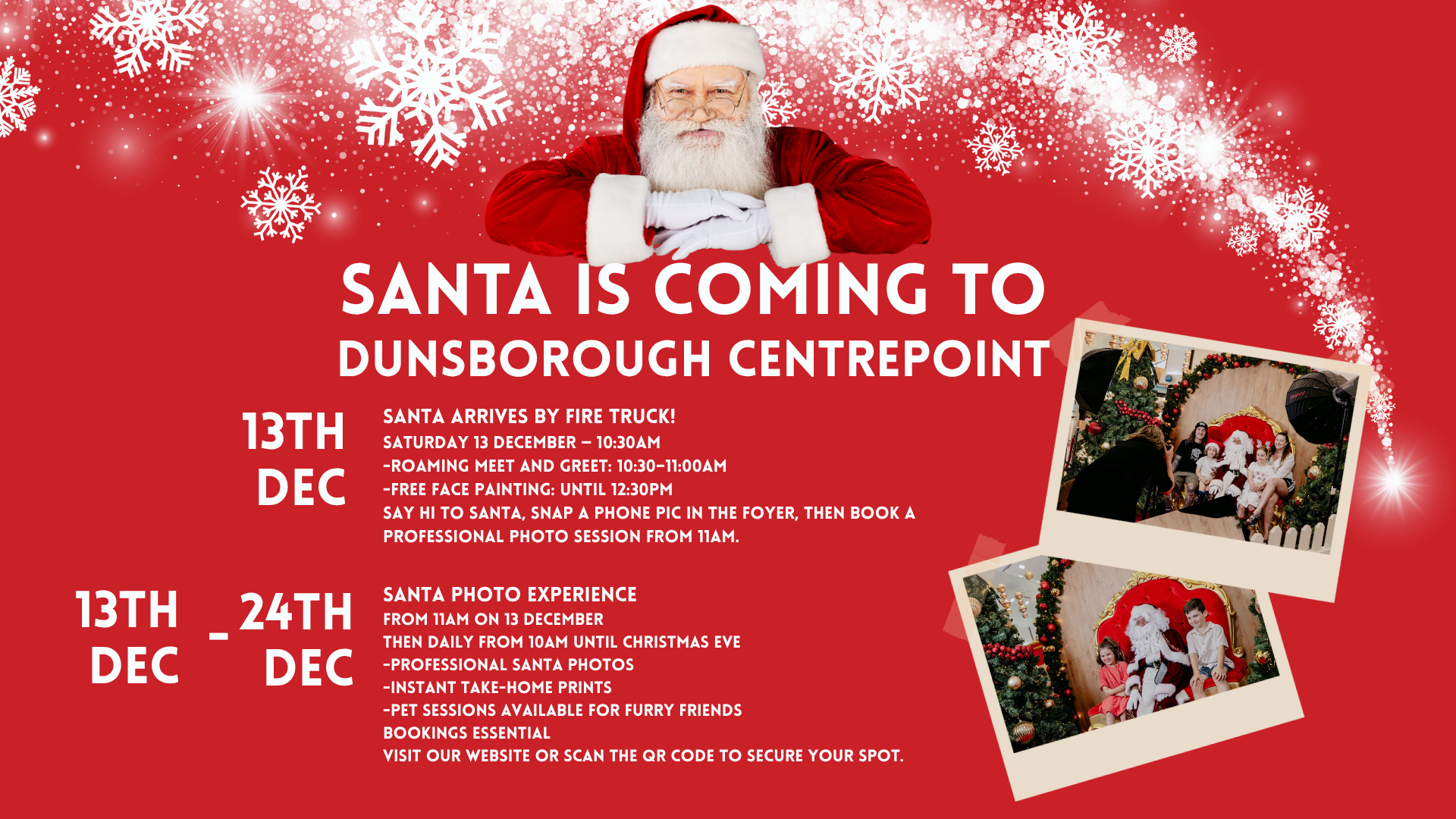 Santa is coming to Dunsborough Centrepoint!