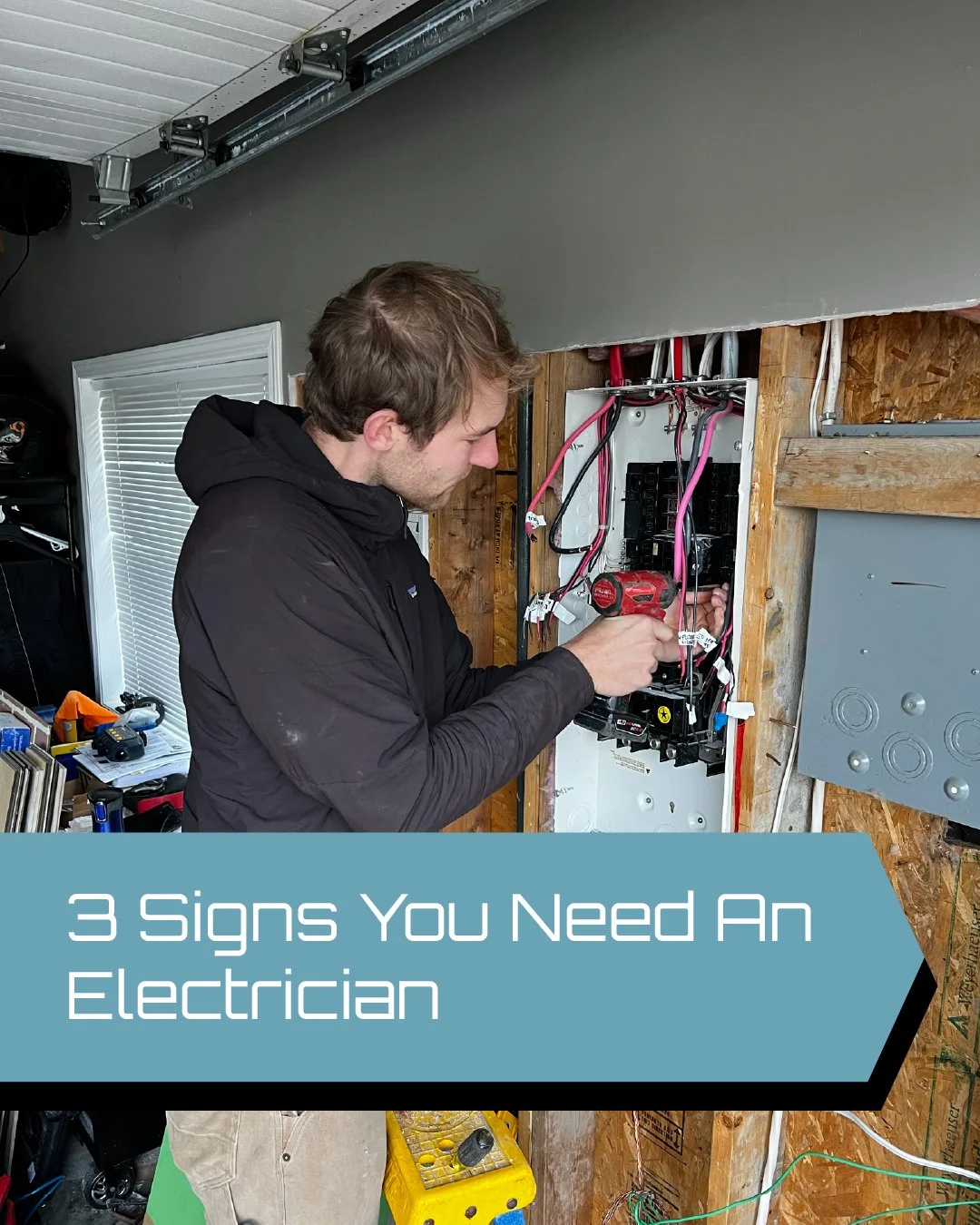 3 Signs You Need an Electrician