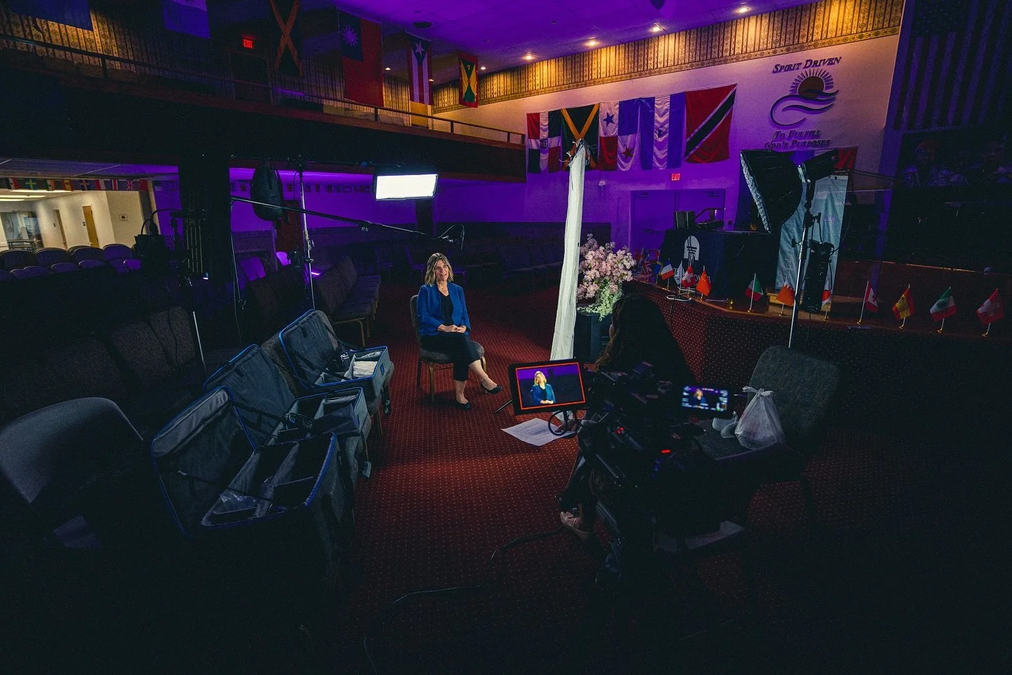 Shooting content for True North Classical Academy on the Sony FX6/FX3 combo. @nanliteusa all around with key, fill, hair, and background. 
&bull;
#bts #videoproduction #truenorth #videoshoot #content #videoproductioncompany #miamivideo #filmmaking #c