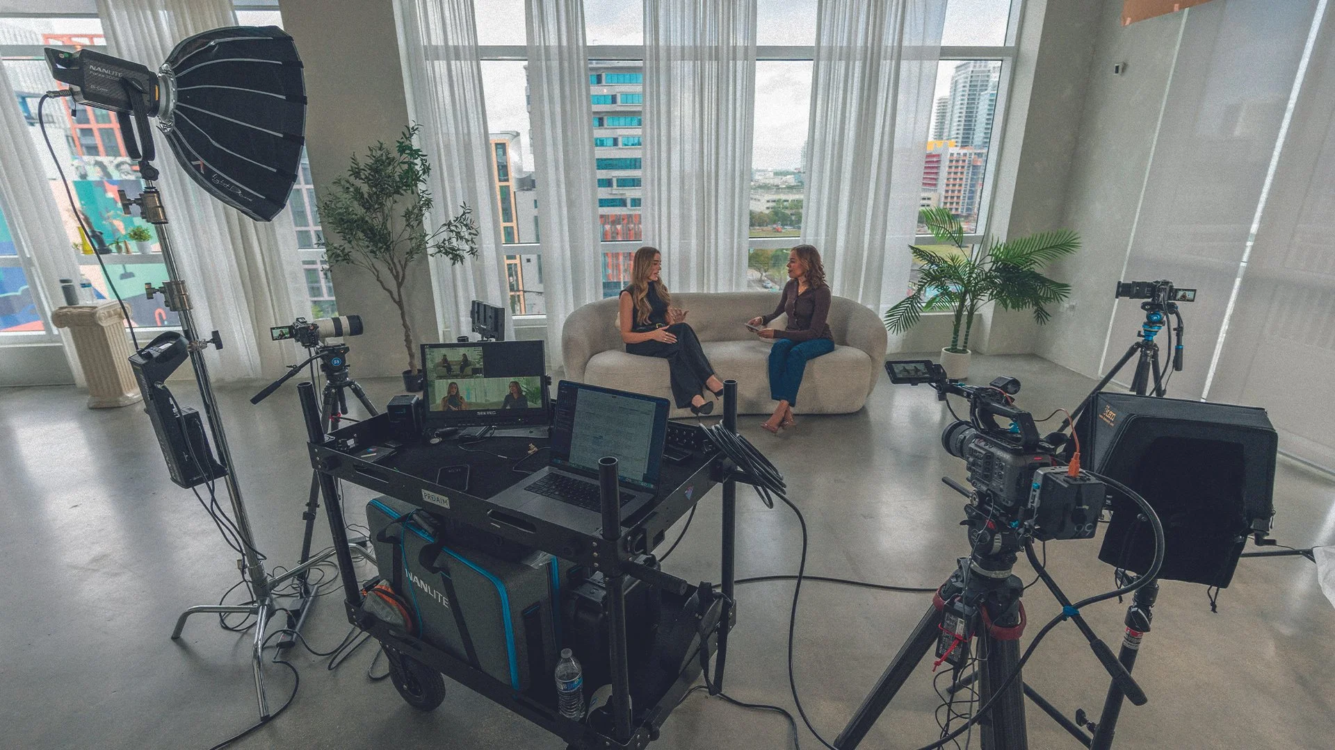 When Your Client Flies You Across the Country