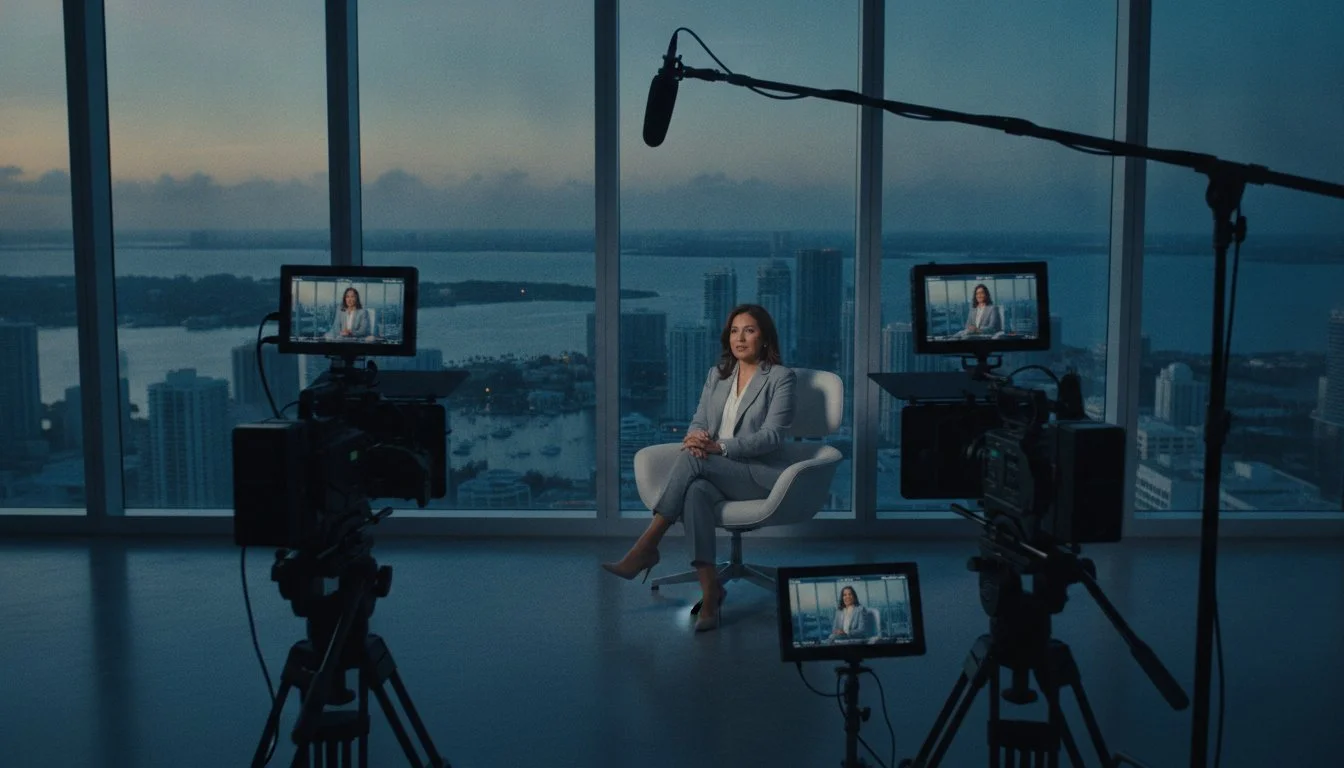 Miami Interview Filming: 2026 Executive Content Guide
