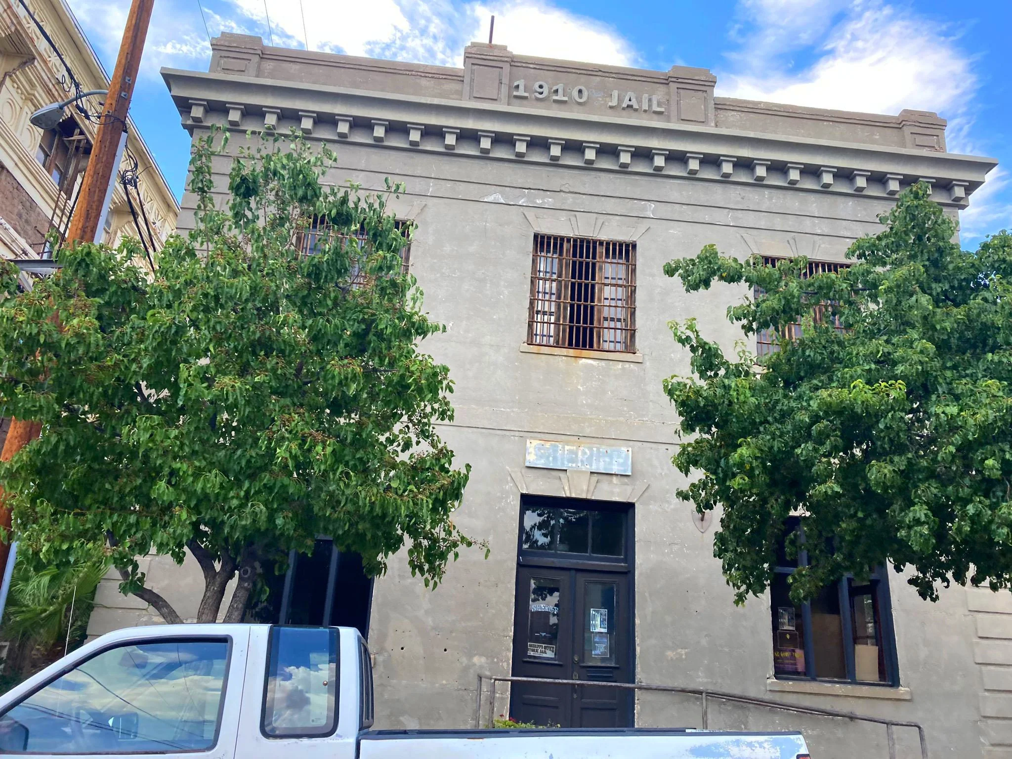 The Old Wests 1910 Prisons-Historic Jail in Gila County, Globe Arizona.