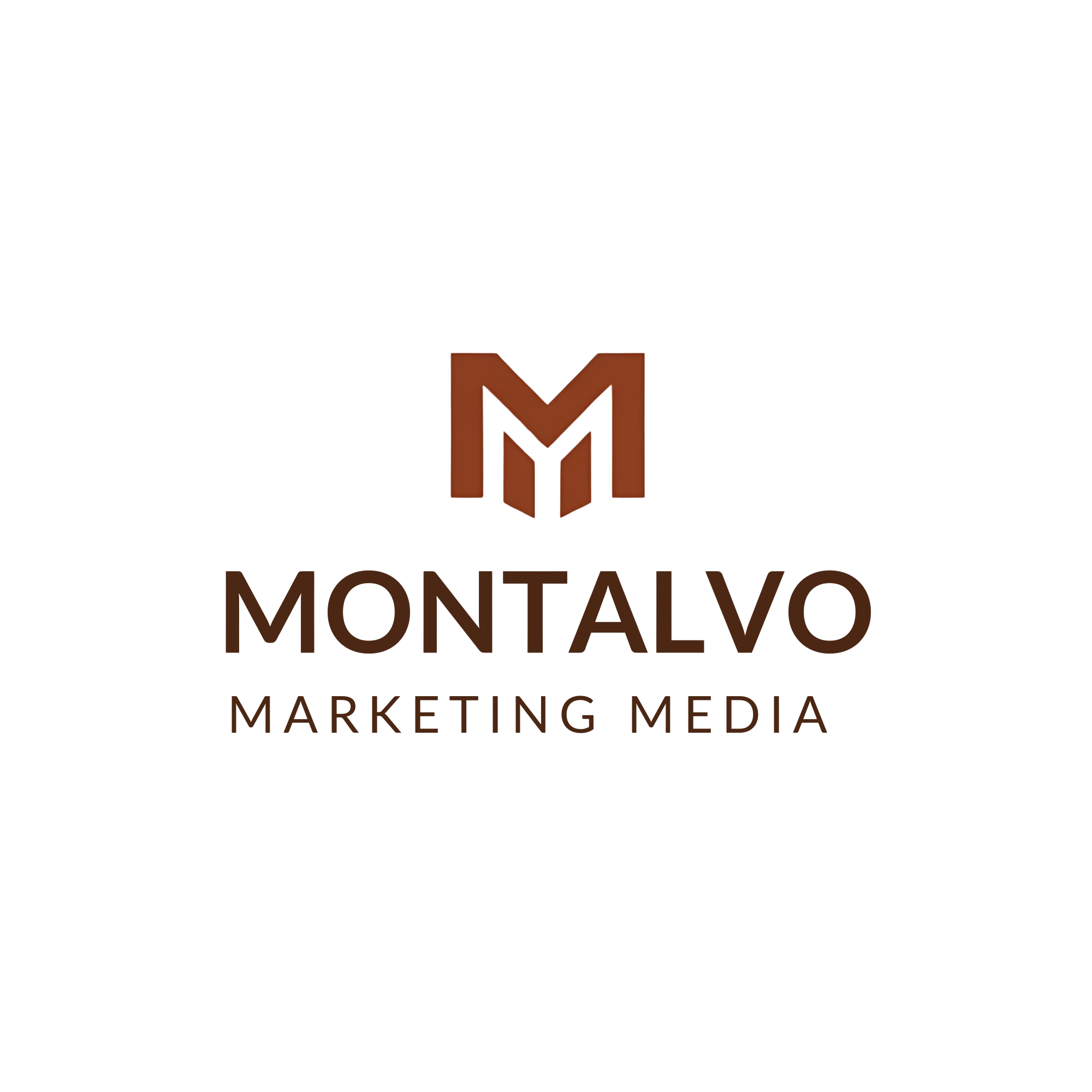 Logo of Montalo Marketing Media with stylized M.