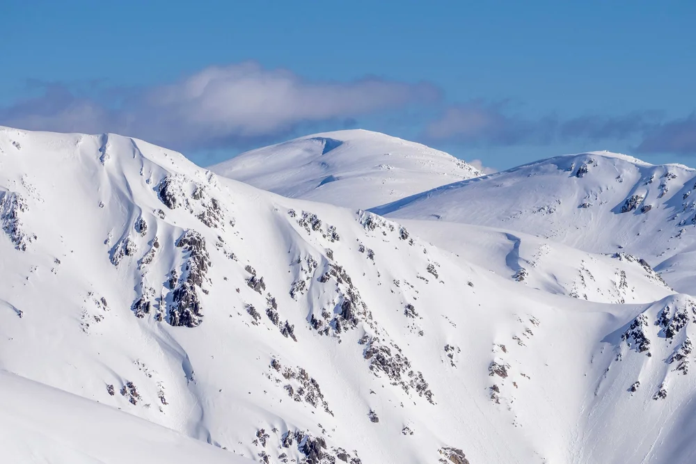 The Western Faces above the Main Range
