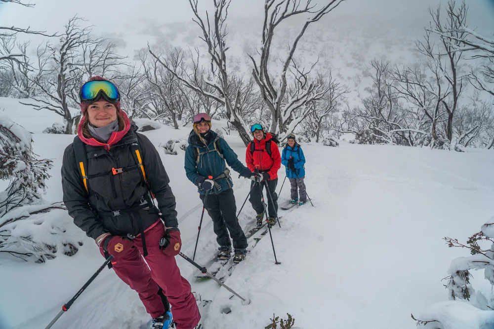 Group backcountry tour Thredbo