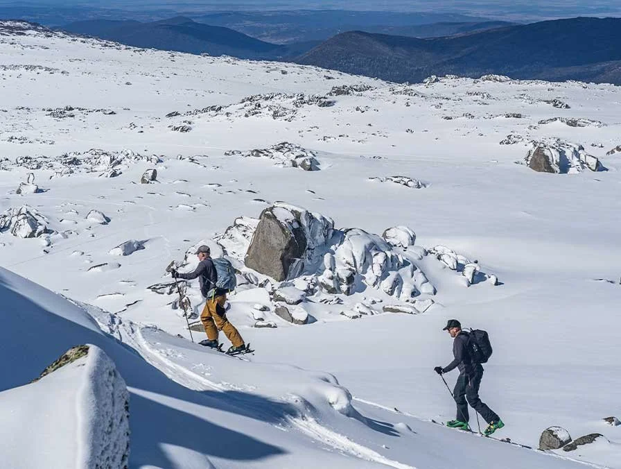 Snowshoeing across the Main Range, Snowy Mountains