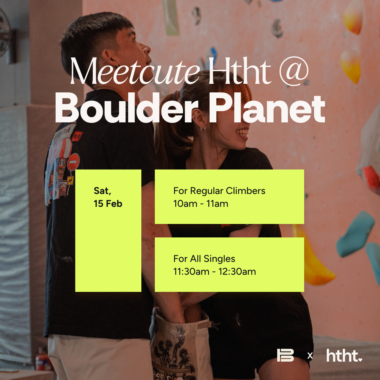 Meetcute HTHT @ Boulder Planet