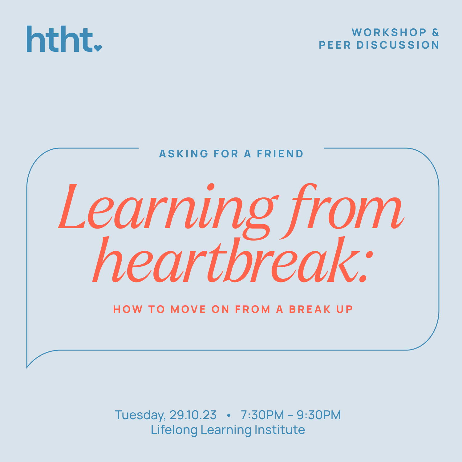 Learning from heartbreak