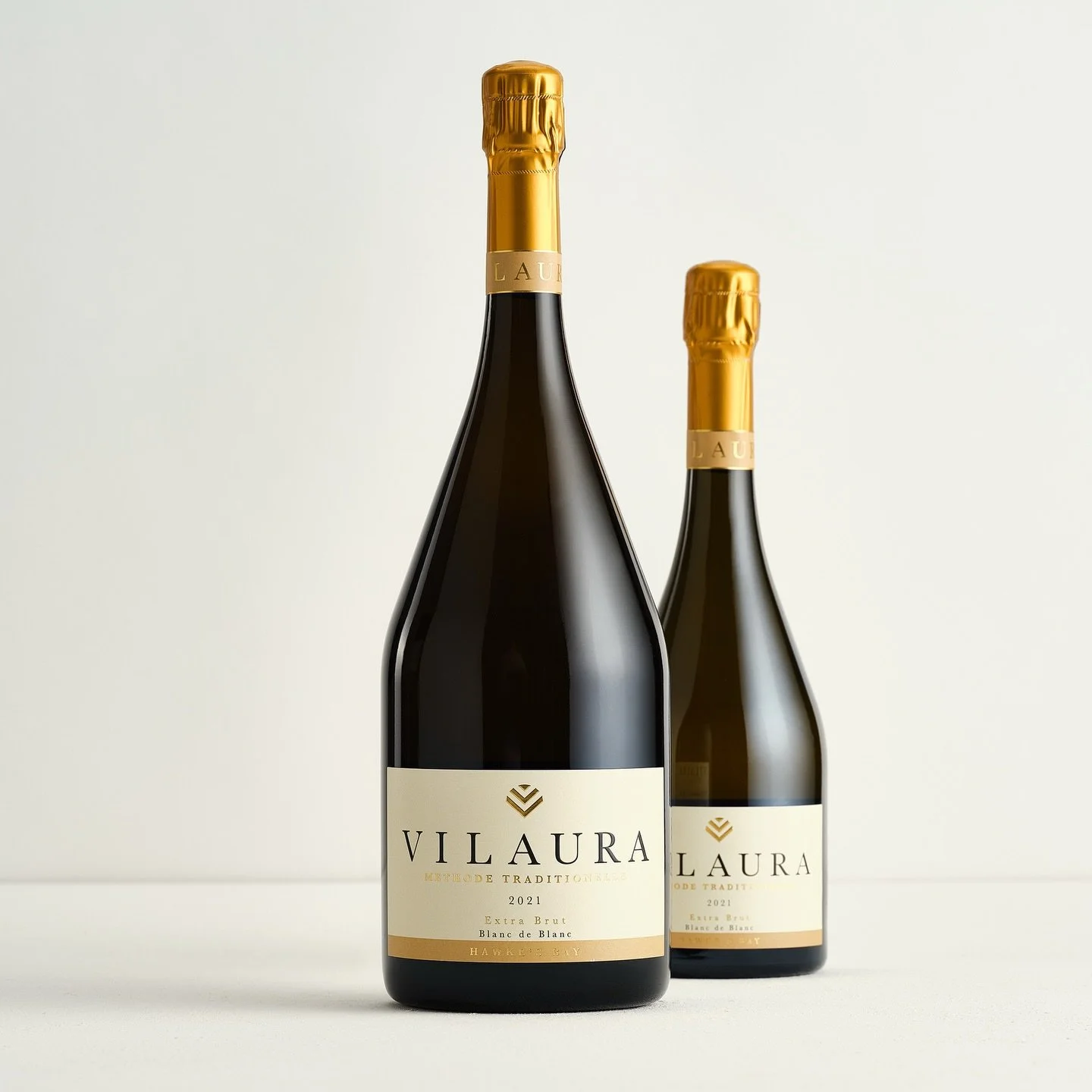 Suited to the finest of celebrations, the Iconic VILAURA 2021 Hawke&rsquo;s Bay Blanc de Blanc is still available in Magnum format (1,500mL).

Large format VILAURA is a unique experience through a graceful aging sur lee paired with the precision of s