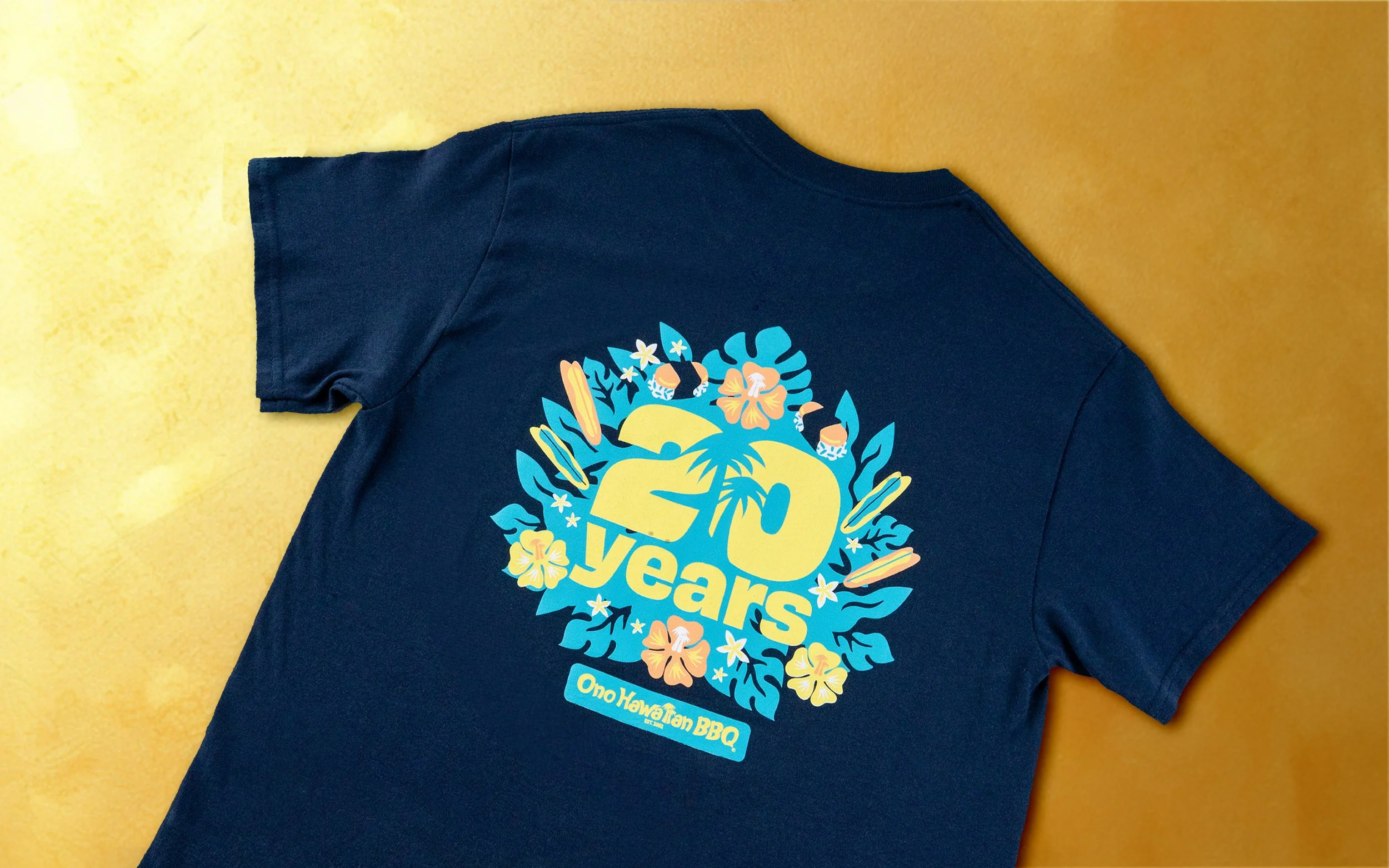 Back of Merch shirt