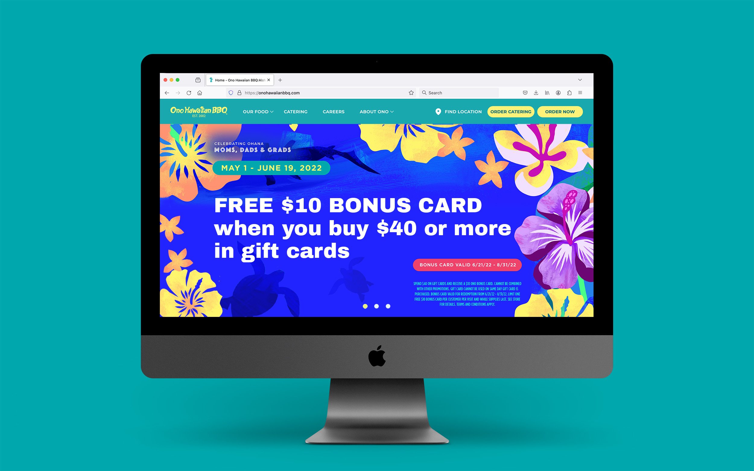 Website Banner (with live text)