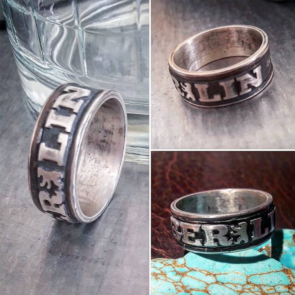 Berliner ring, ring, silver ring, silver jewelry, silber, pendant, Anhänger, Berlin, Prenzlauer Berg