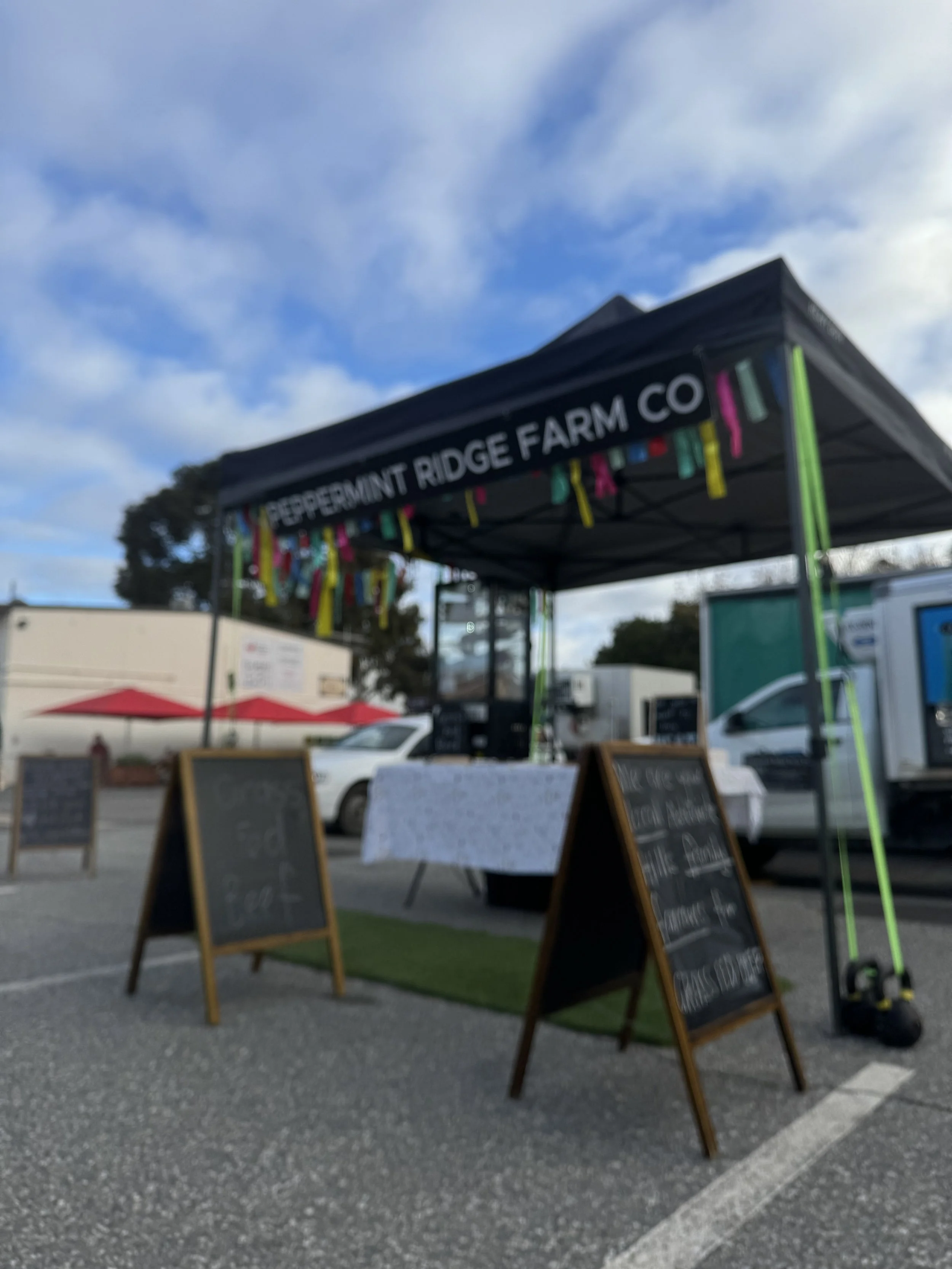 Peppermint Ridge Farm Co Grass Fed Beef BY THE CUT Adelaide Showground Farmers Market