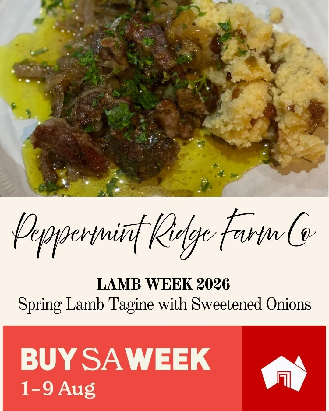 Spring Lamb Tagine with Sweetened Onions