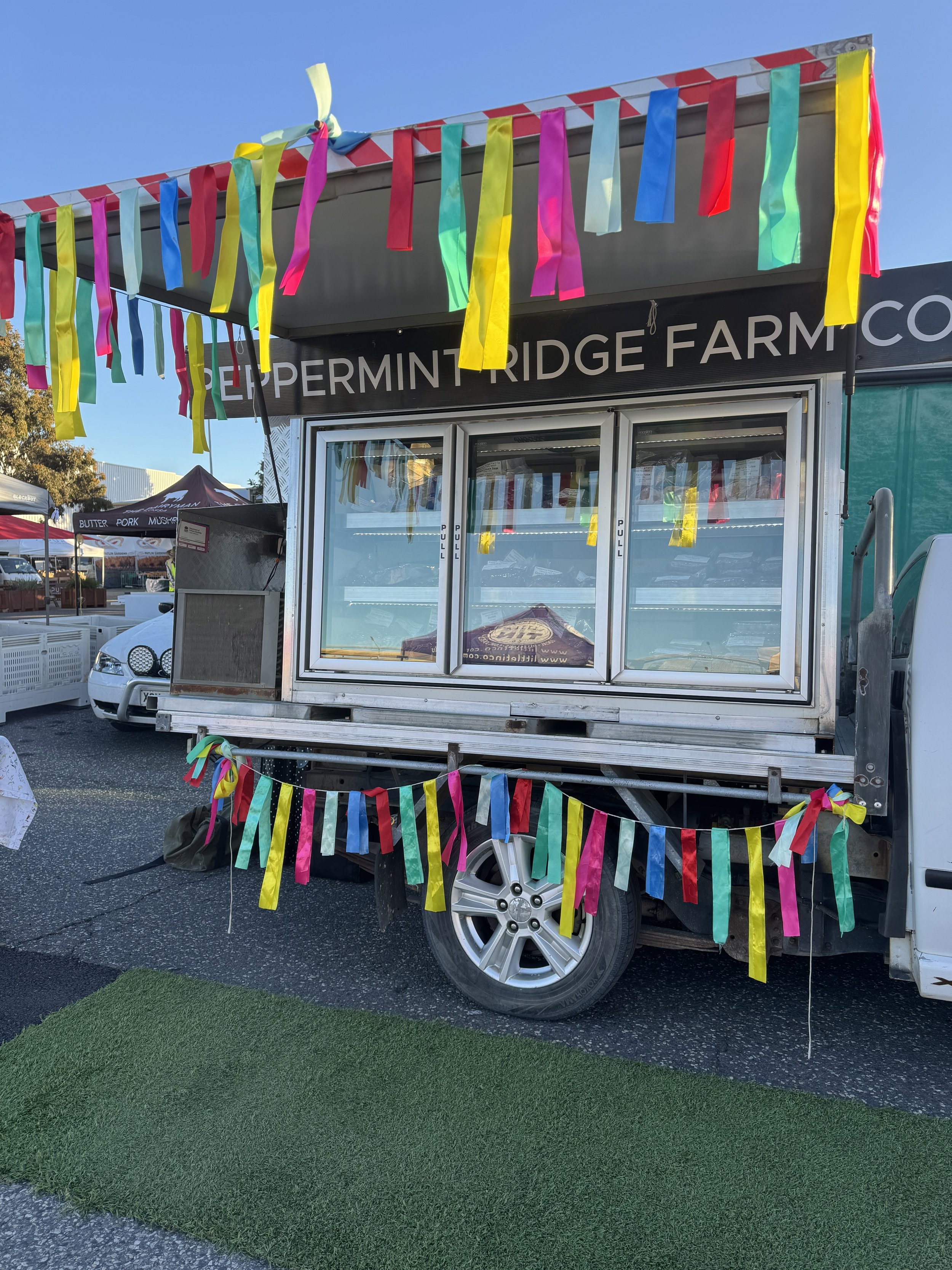 Peppermint Ridge Farm Co. Adelaide Showground Farmers Market. Grass Fed Beef.