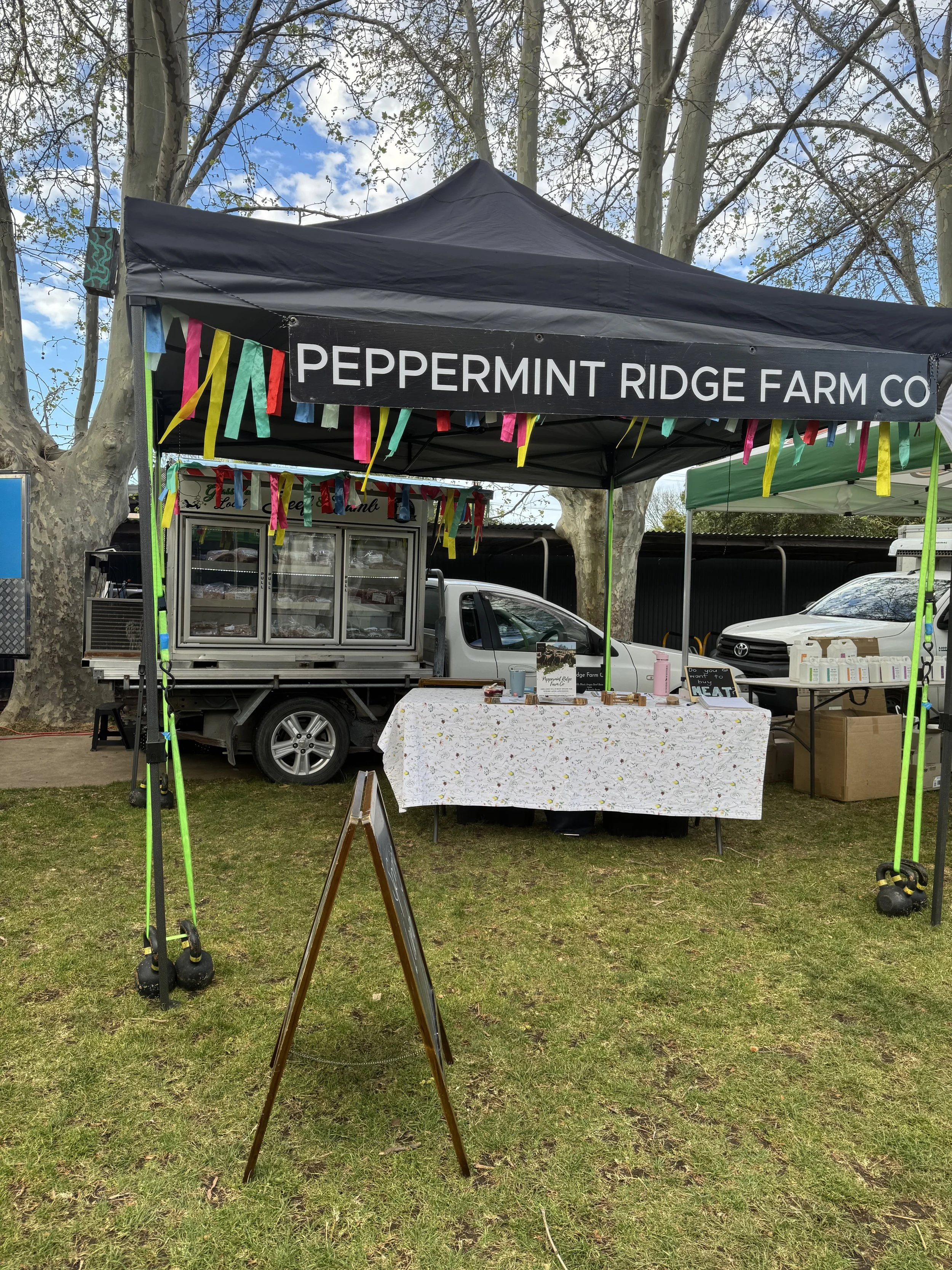 Spring Lamb 2026. Adelaide Showground Farmers Market. Peppermint Ridge Farm Co.