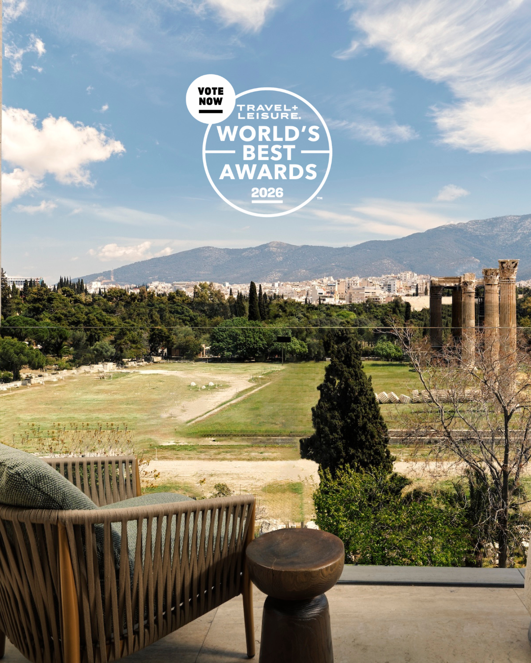 Anthology of Athens nominated for the Travel + Leisure Awards