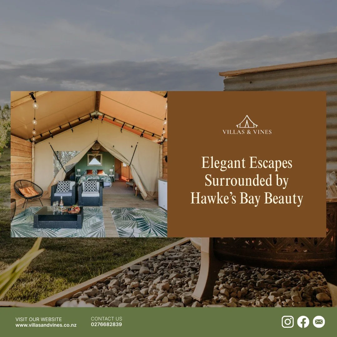 Ever wondered what it feels like to be enveloped in nature without sacrificing comfort? Experience luxurious glamping in the heart of Hawke's Bay’s wine country. 
 
VISIT OUR WEBSITE 
 
#GlampingLife #WineCountry #LuxuryTravel #NatureLovers #R