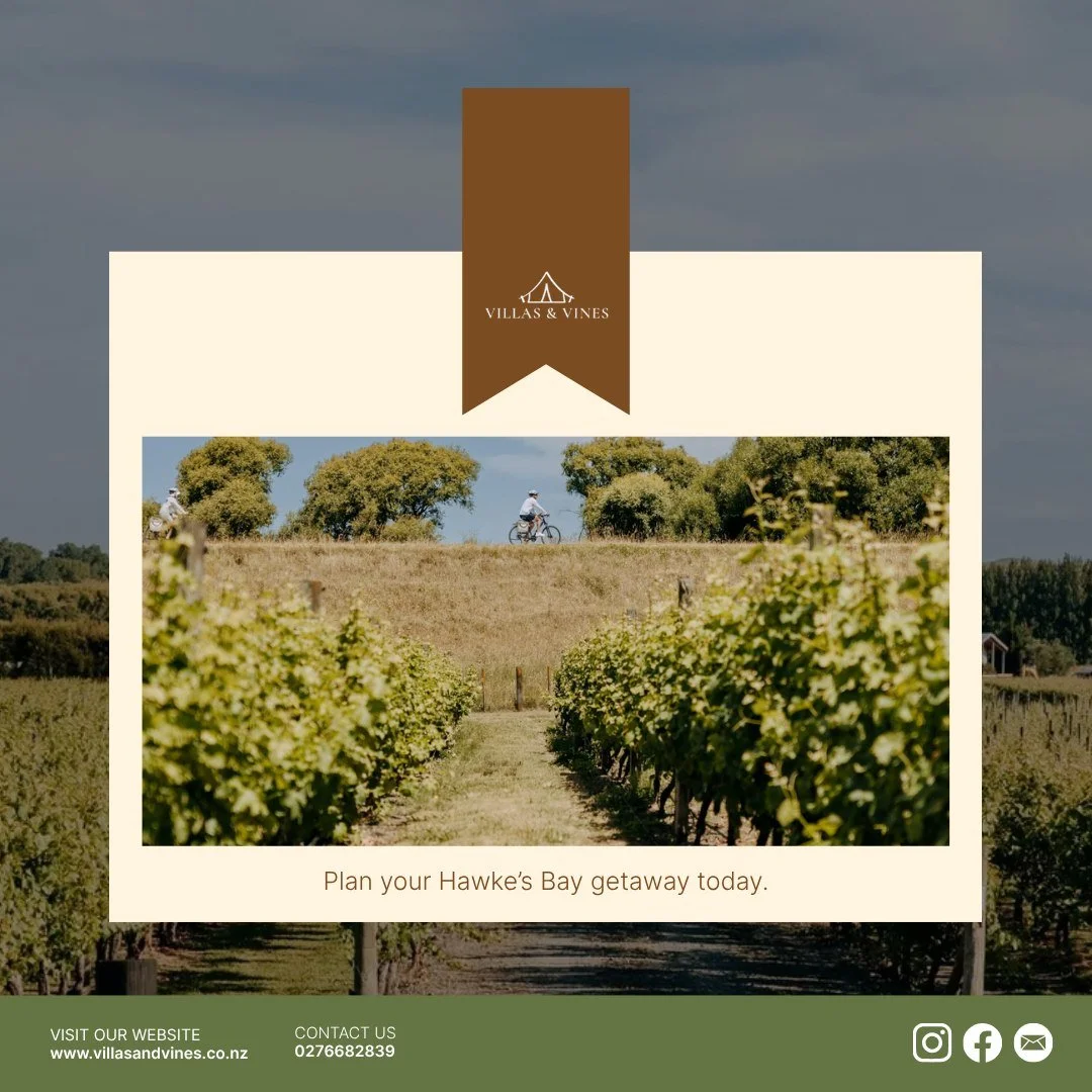 Explore the beauty of Hawke's Bay while indulging in the comfort of our chic safari-style accommodations. Take a ride on the nearby cycle trails, and sip wine from local wineries. Your dream retreat awaits! 

VISIT OUR WEBSITE 

#GlampingAdventures #