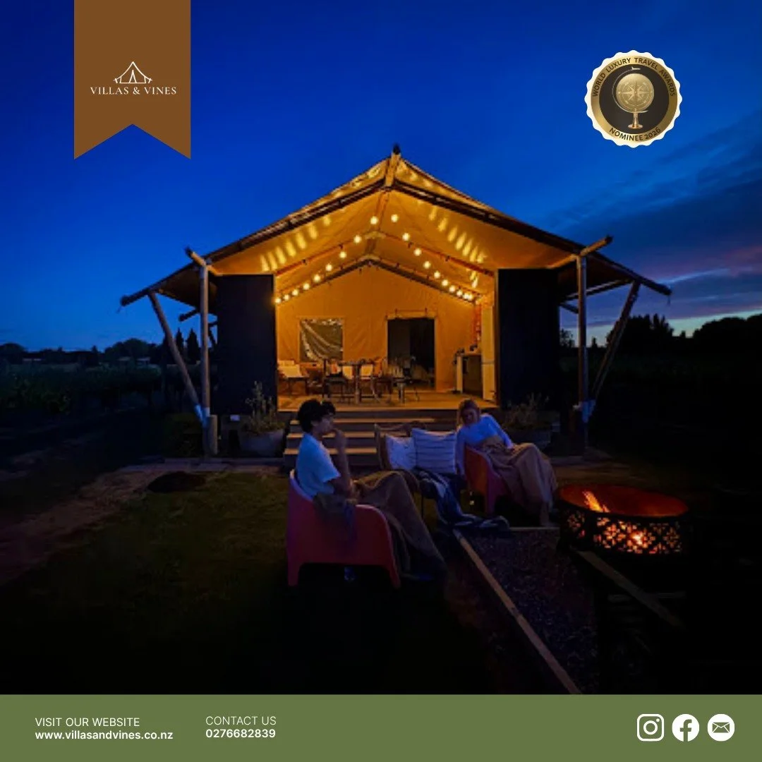 Skip the long drives this season and enjoy a local getaway, especially with the current fuel crisis.

Stay in our PINOT Tent from $400 per night (2-night stay) and enjoy:
&ndash; Wine &amp; chocolates on arrival
&ndash; Outdoor bath under the stars
&